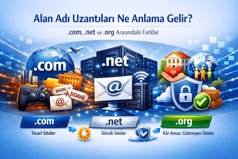 Alan Adı Uzantıları Ne Anlama Gelir
