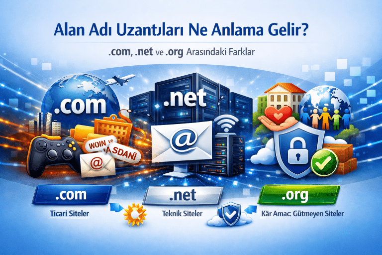 Alan Adı Uzantıları Ne Anlama Gelir