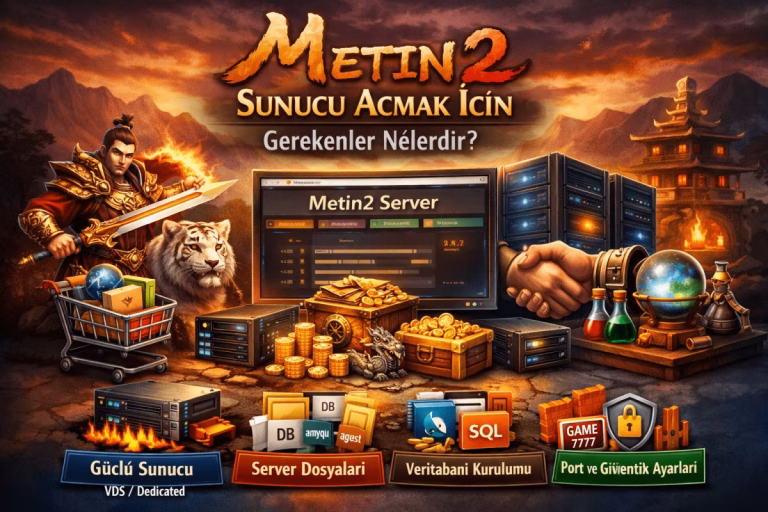 Metin2 Sunucu Açmak