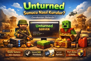 Unturned Sunucu Nasıl Kurulur? Gerekenler ve VDS Seçimi