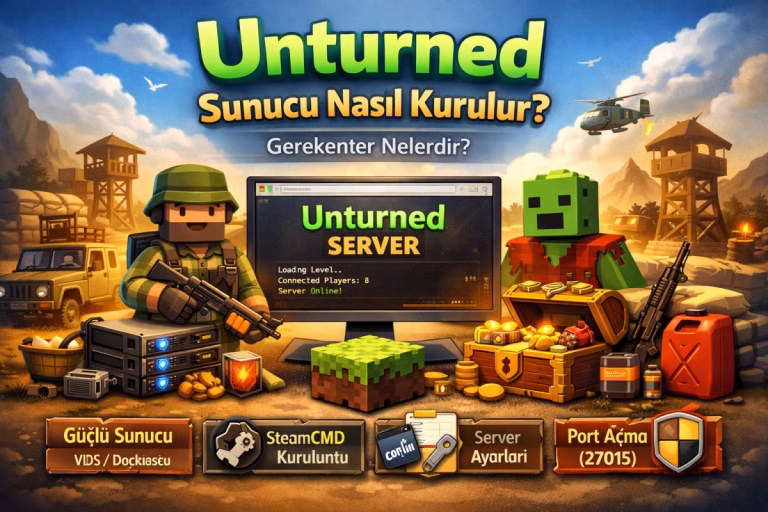 Unturned Sunucu Nasıl Kurulur