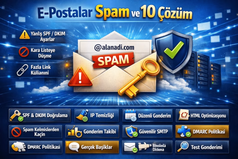 E-Postalar Neden Spam'e Düşer