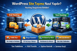 WordPress Site Taşıma Nasıl Yapılır? Hosting Taşıma Rehberi