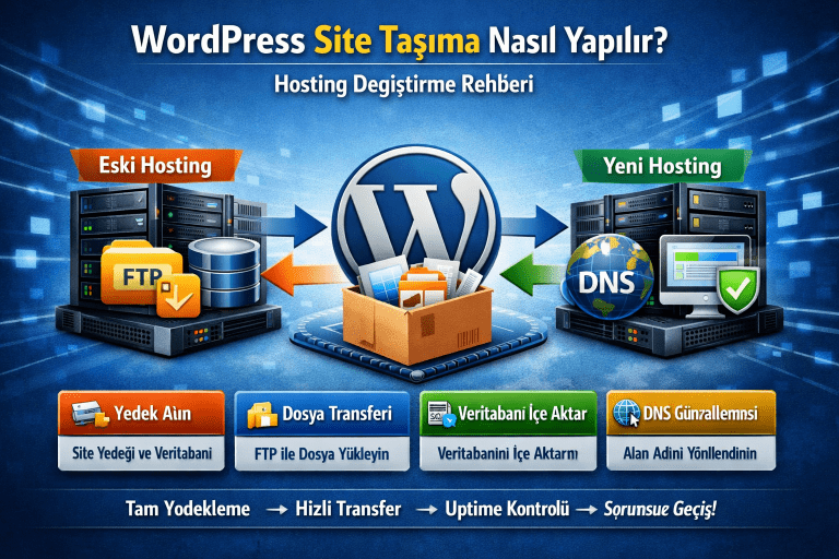 WordPress Site Taşıma Nasıl Yapılır
