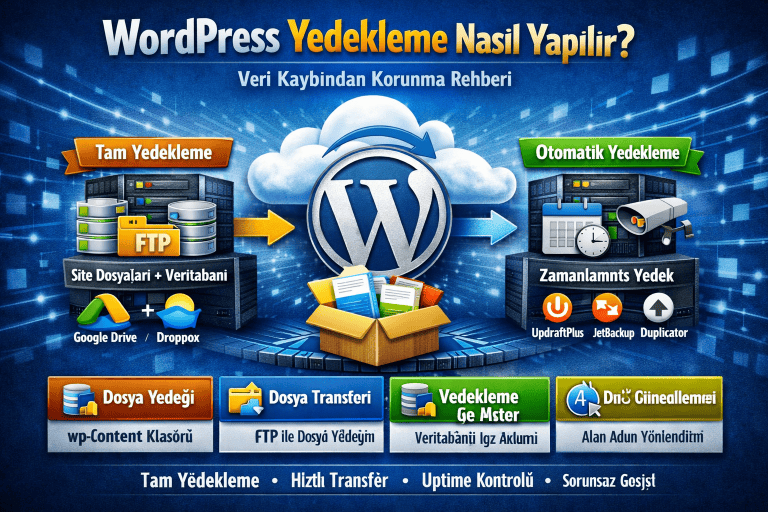 WordPress Yedekleme Nasıl Yapılır