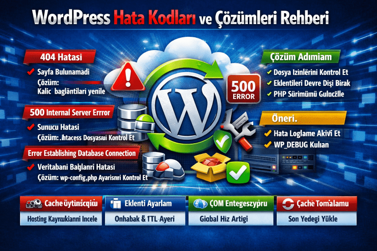 WordPress Hata Kodları