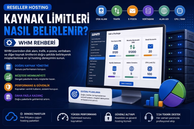 Reseller Hosting’de Kaynak Limitleri Nasıl Belirlenir?