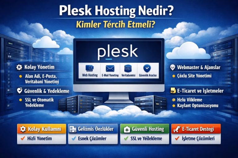 Plesk Hosting Nedir? Kimler Tercih Etmeli?