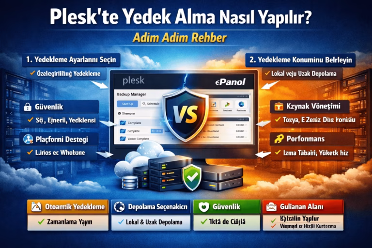 Plesk’te Yedek Alma Nasıl Yapılır? Adım Adım Rehber