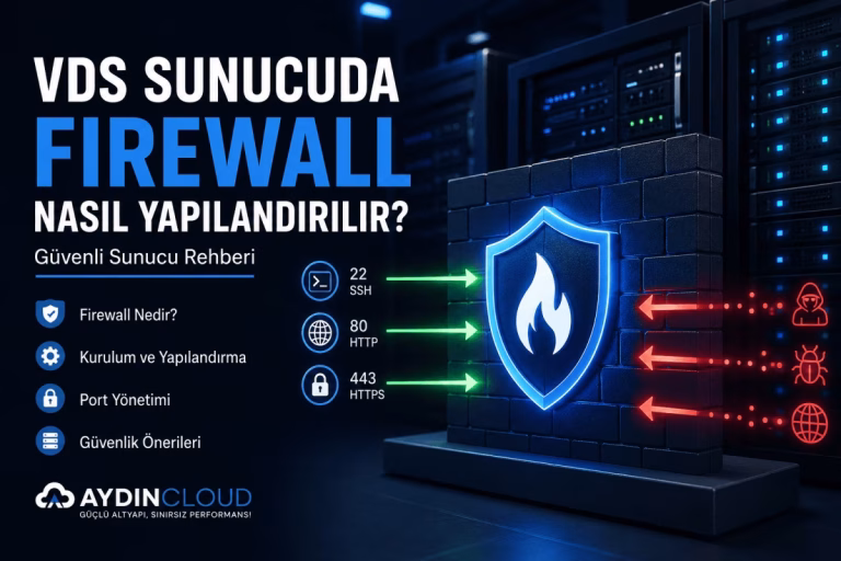 VDS Sunucuda Firewall Nasıl Yapılandırılır