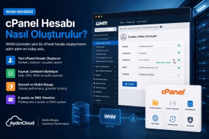cPanel Hesabı Nasıl Oluşturulur? (WHM Rehberi)