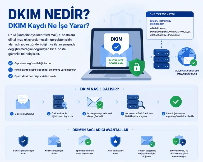 DKIM Nedir? DKIM Kaydı Ne İşe Yarar? (2026)