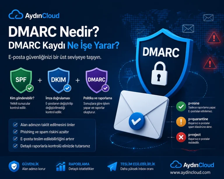 DMARC Nedir? DMARC Kaydı Ne İşe Yarar? (2026 Rehberi)