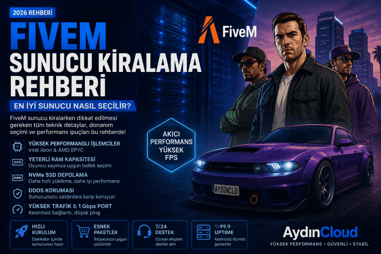 FiveM Sunucu Kiralama Rehberi: En İyi Sunucu Nasıl Seçilir?