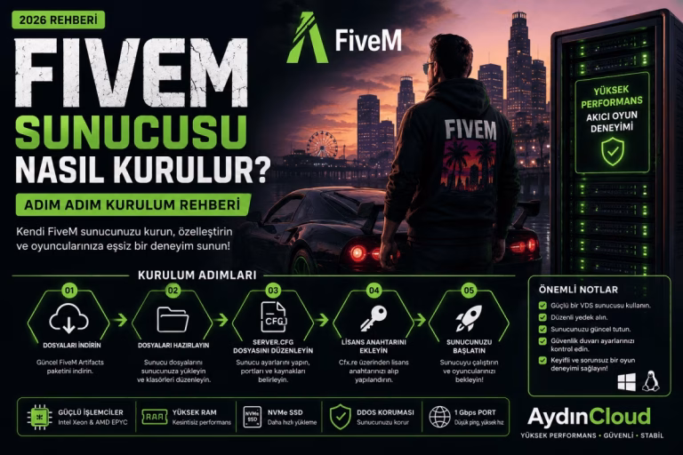 Fivem Sunucu Nasıl Kurulur