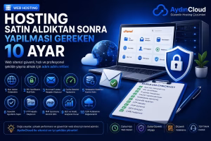 Hosting Satın Aldıktan Sonra Yapılması Gereken 10 Ayar
