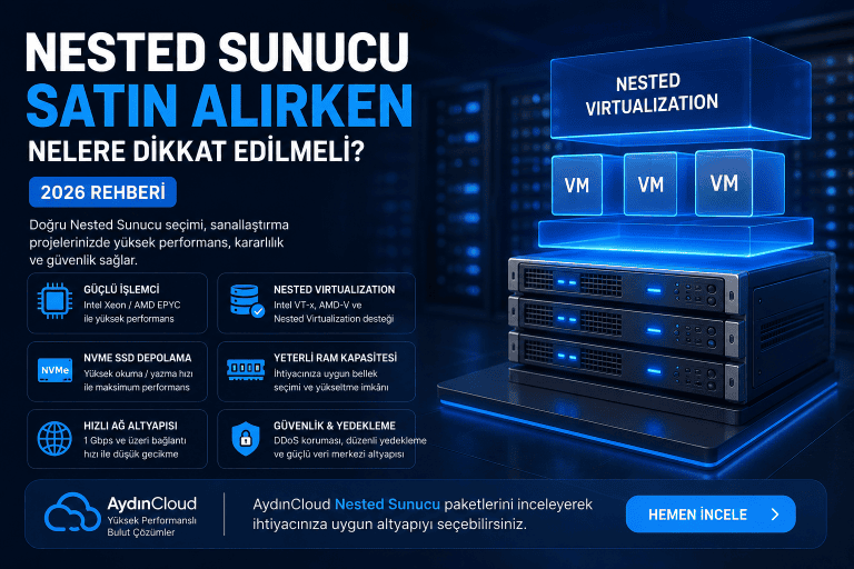 Nested Sunucu Satın Alırken Nelere Dikkat Edilmeli?