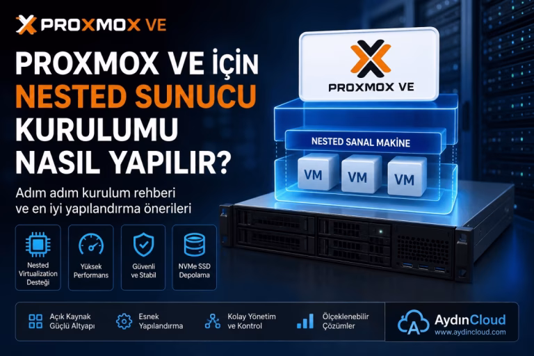 Proxmox VE İçin Nested Sunucu Kurulumu Nasıl Yapılır?