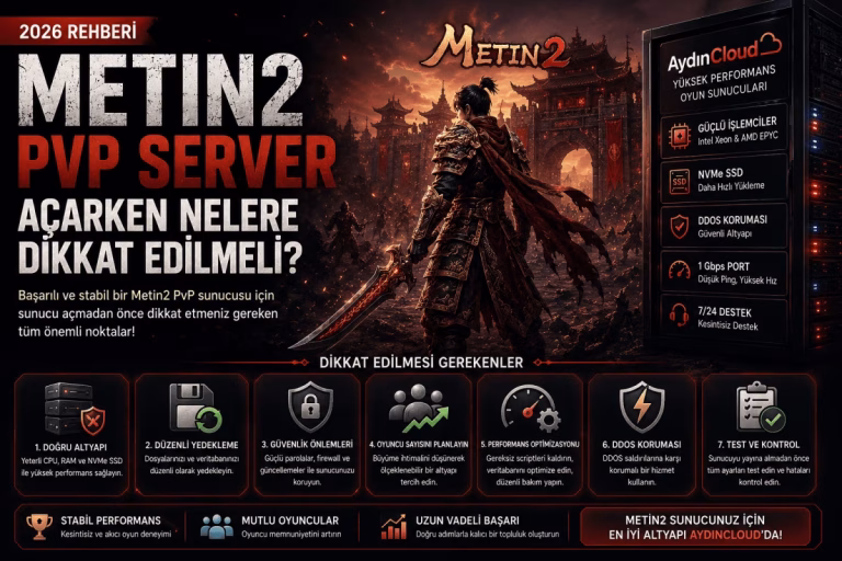 Metin2 PvP Server Açarken Nelere Dikkat Edilmeli?