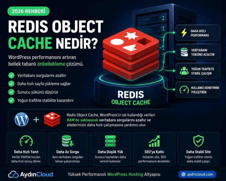 Redis Object Cache Nedir? Ne İşe Yarar? (2026 Rehberi)