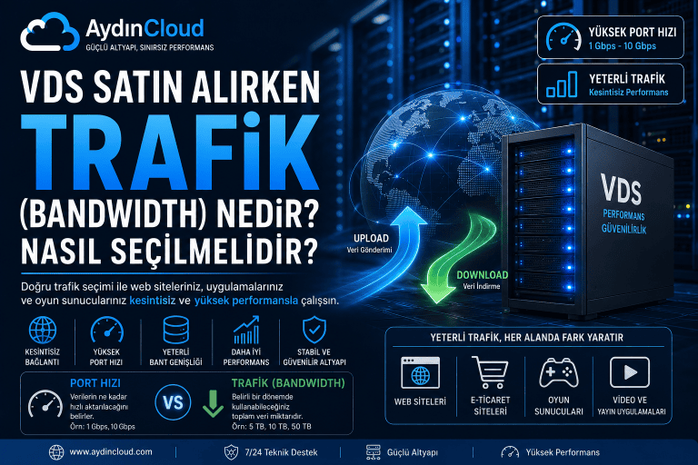 VDS Satın Alırken Trafik Nedir? Nasıl Seçilmelidir?