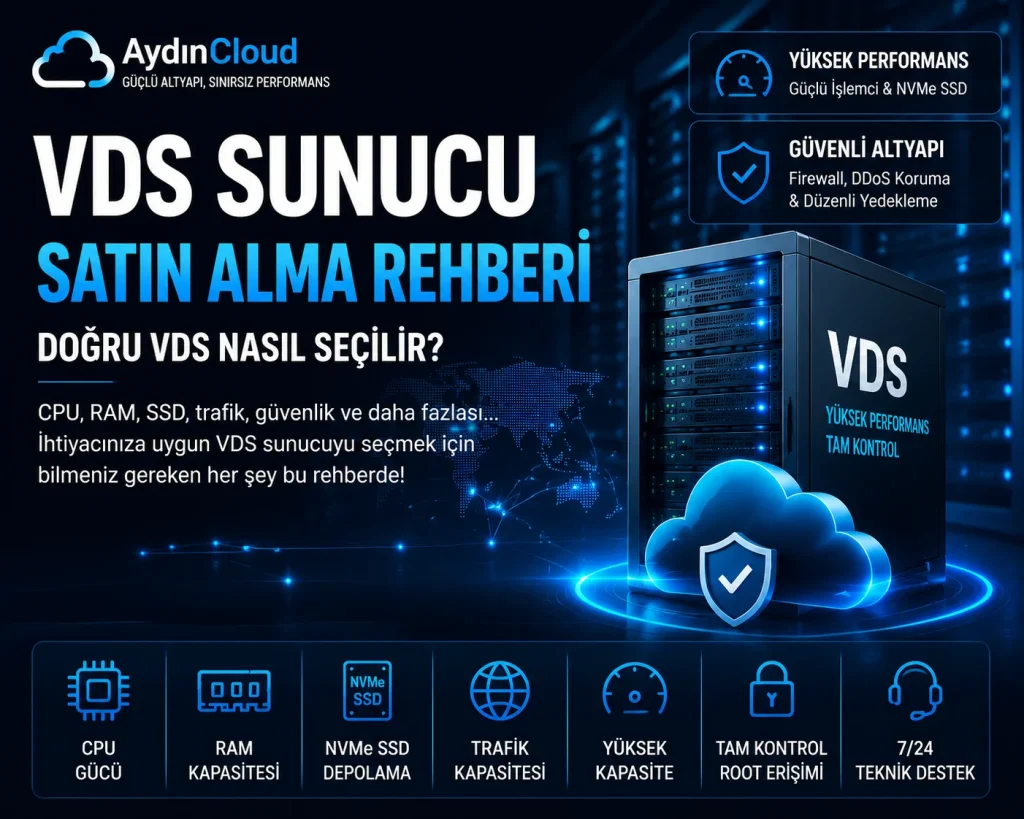 VDS Satın Alma Rehberi: Nelere Dikkat Edilmeli?