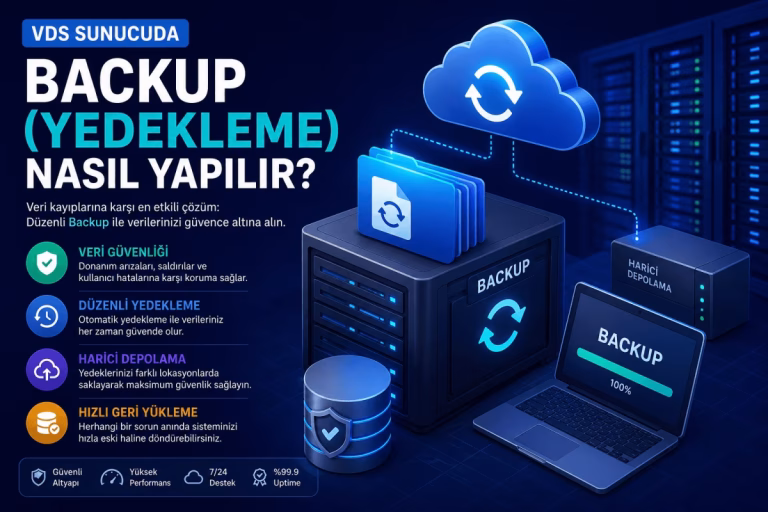 VDS Sunucuda Yedekleme