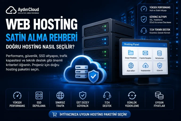 Web Hosting Satın Alma Rehberi: Doğru Hosting Nasıl Seçilir?
