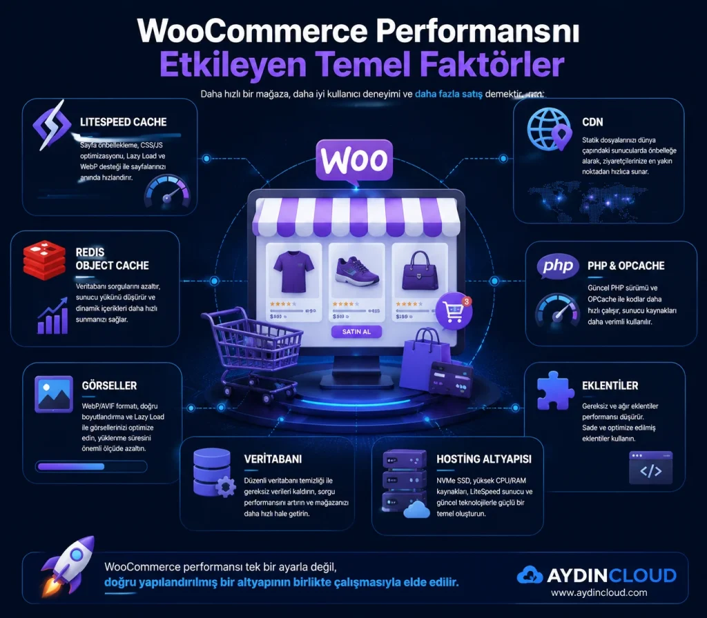 WooCommerce Performansını Etkileyen Temel Faktörler