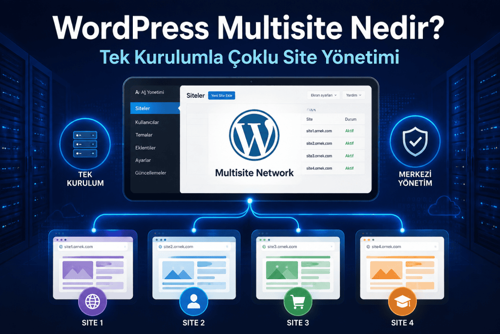 WordPress Multisite Nedir? Çoklu Site Yönetimi Nasıl Yapılır?
