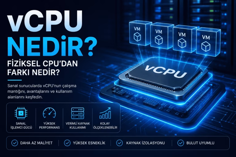 vCPU Nedir Fiziksel Cpu'dan Farkı