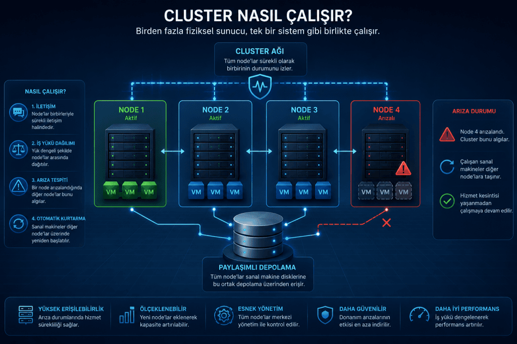 Cluster Nedir Nasıl Çalışır