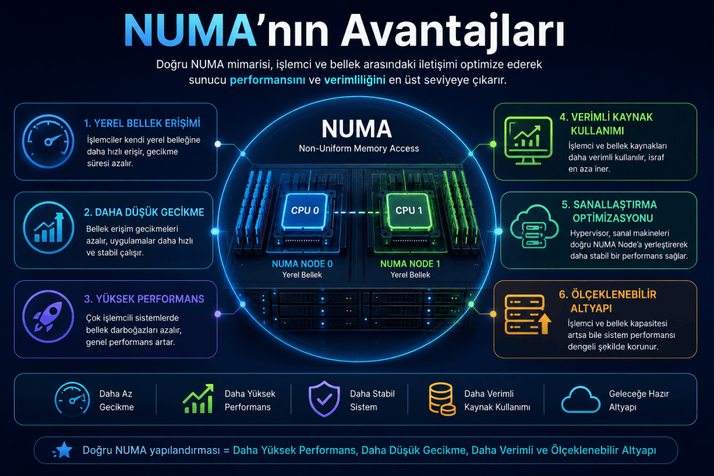 Numa Nedir Numa'nın Avantajları