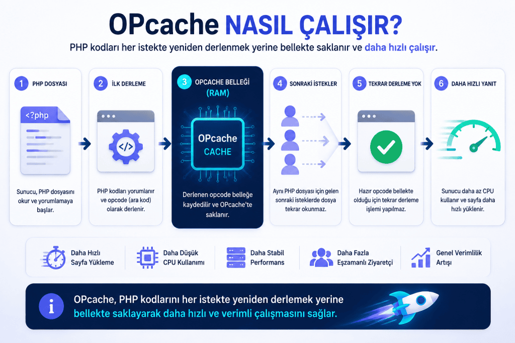 Opcache nasıl çalışır