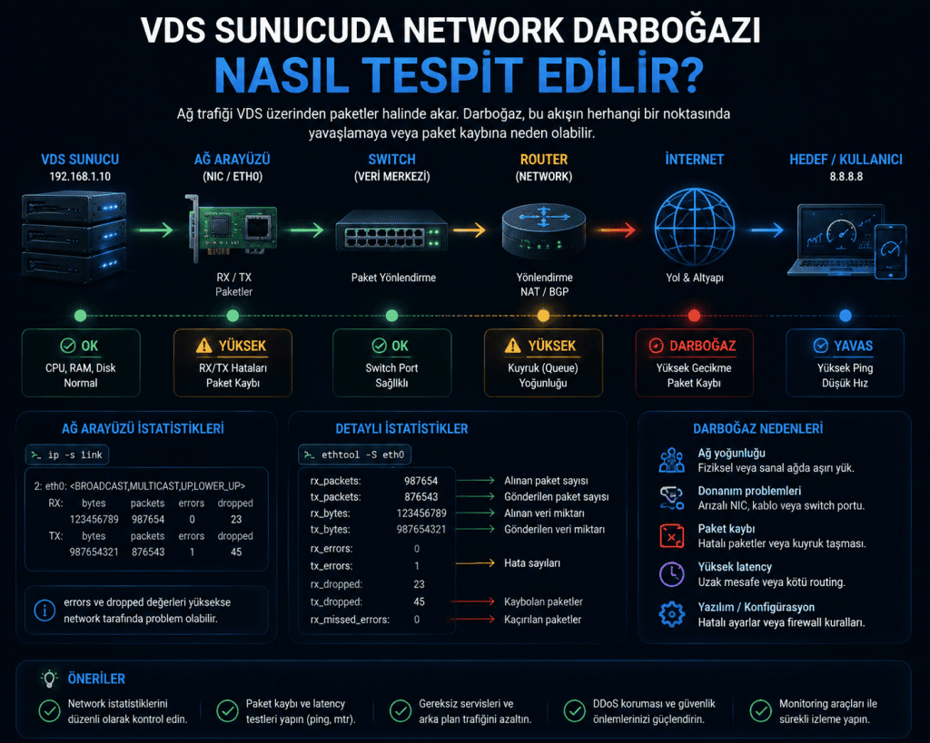 Bant Genişliği Nedir Network Darboğazı Nasıl Tespit Edilir