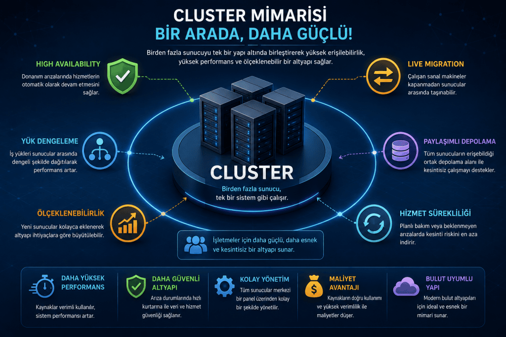 Cluster Nedir Cluster Mimarisi Bir Arada Daha Güçlü