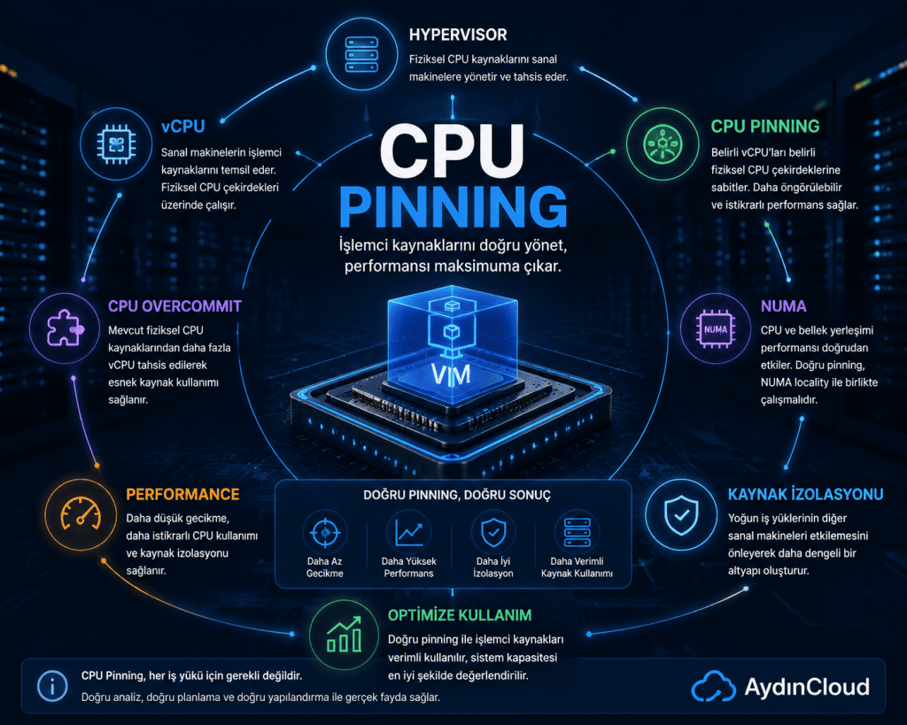 CPU Pinning Nedir İşlemci Kaynaklarını Doğru Yönet
