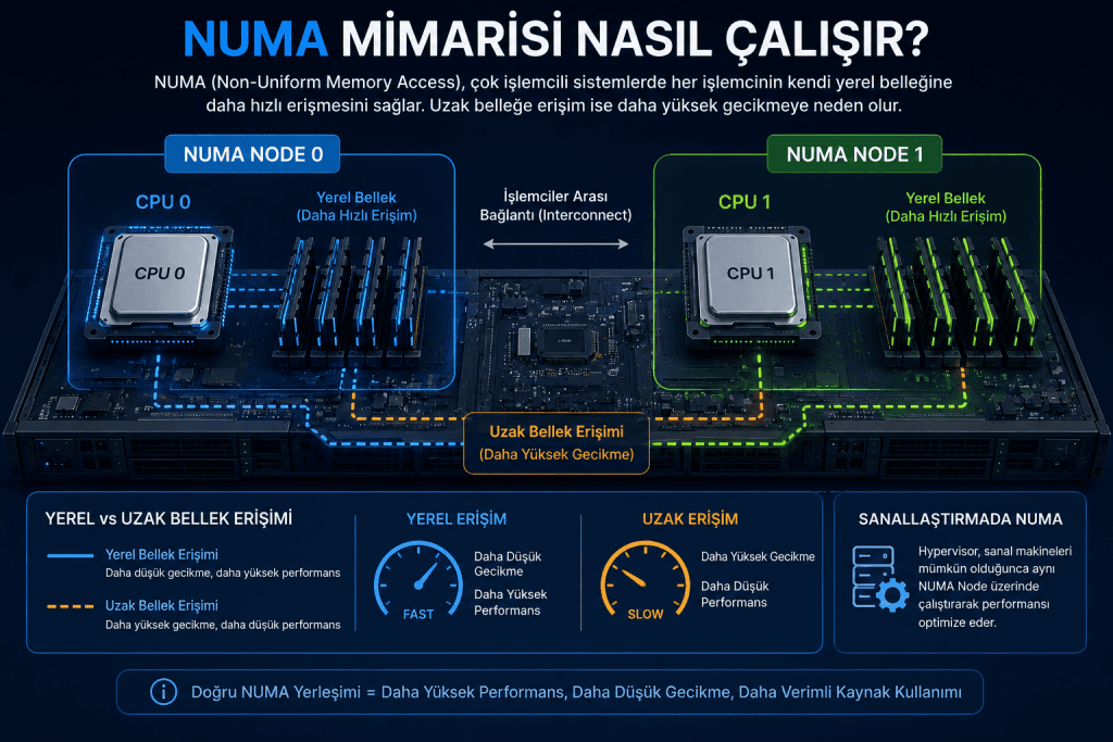 Numa Nedir Numa Mimarisi Nasıl Çalışır
