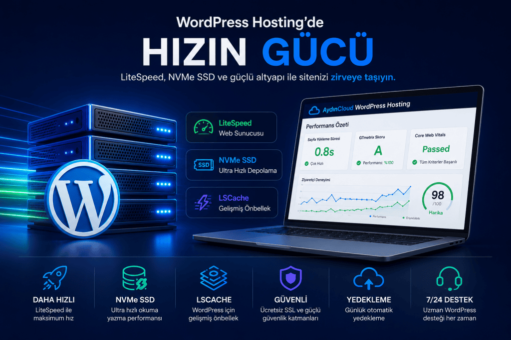 Wordpress Hosting Satın Al Hızın Gücü