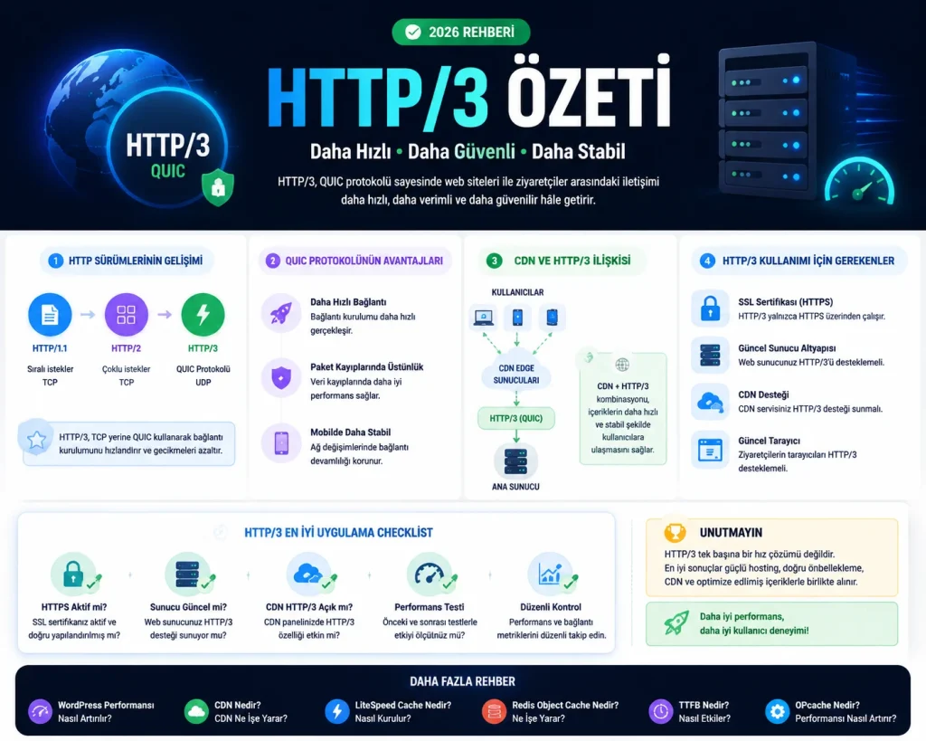 HTTP3 Özeti