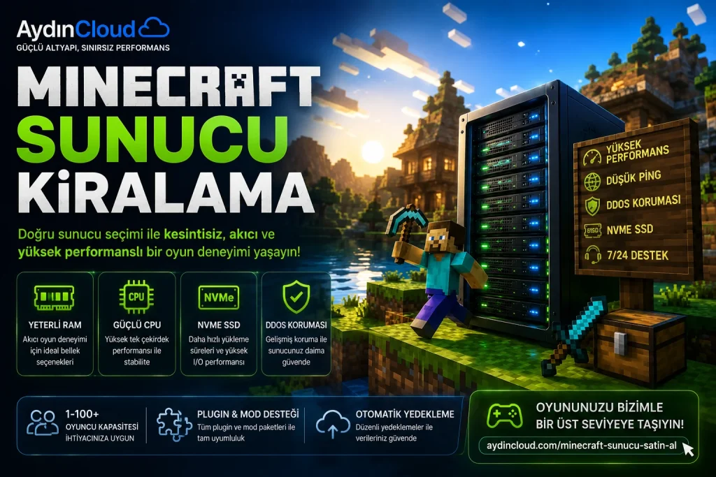 Minecraft Sunucu Kiralama