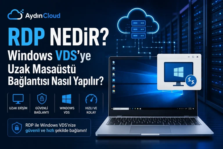 RDP Nedir Windows VDS