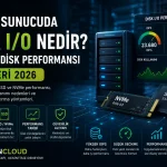 VDS sunucuda Disk I/O ve IOPS disk performansı