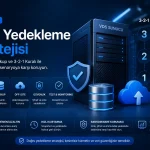 VDS yedekleme stratejisi snapshot backup ve 3-2-1 kuralı
