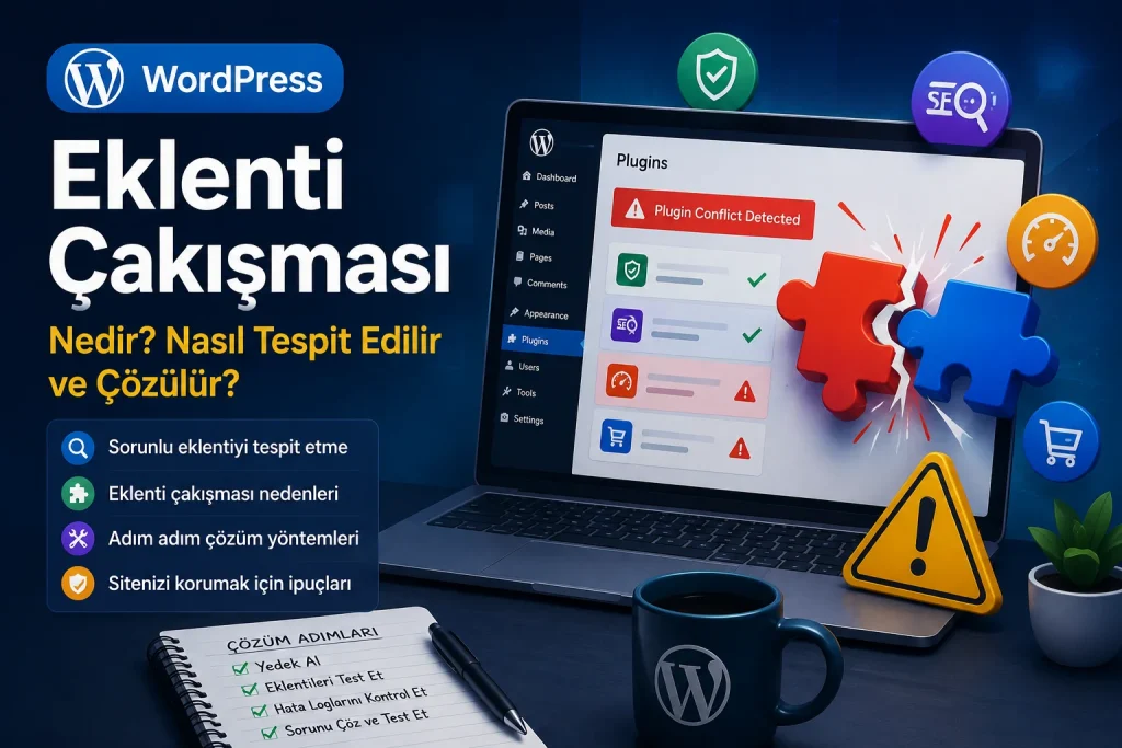 WordPress Eklenti Çakışması Nedir? Nasıl Tespit Edilir ve Çözülür?