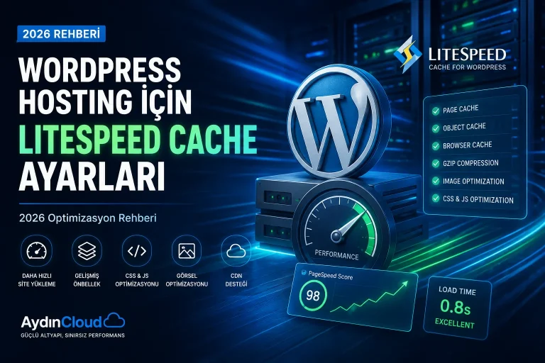 WordPress Hosting İçin LiteSpeed Cache Ayarları: 2026 Rehberi