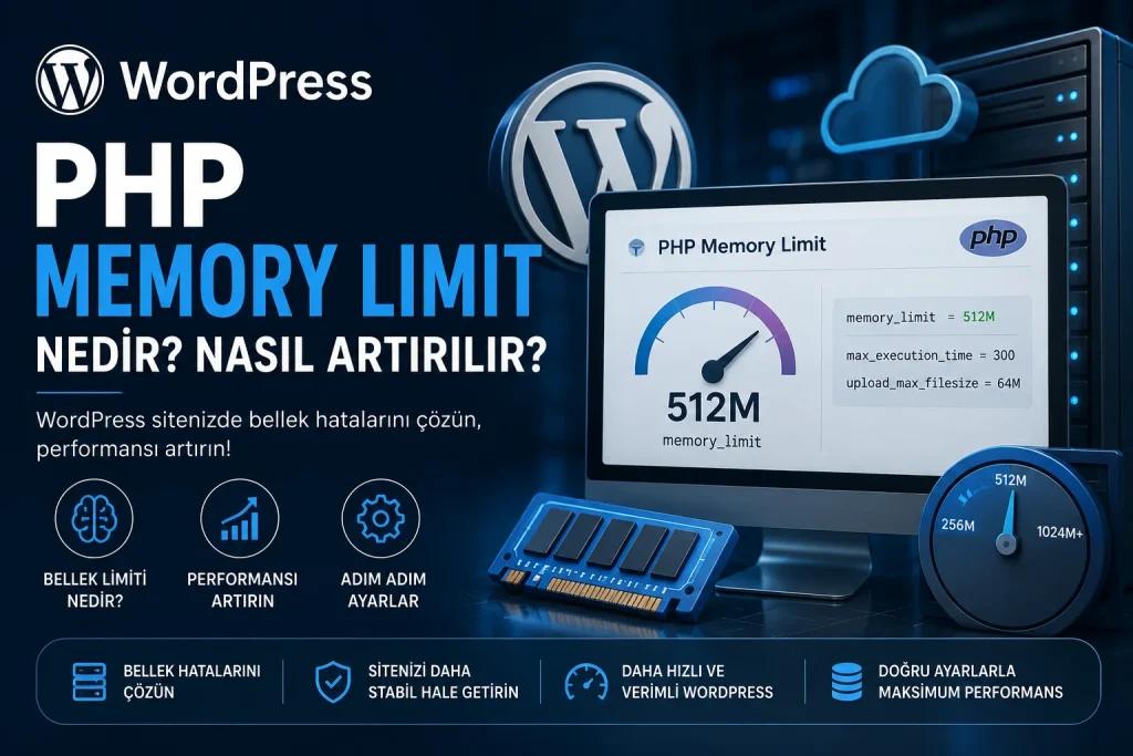 WordPress PHP Memory Limit Nedir? Nasıl Artırılır? 2026 Rehberi