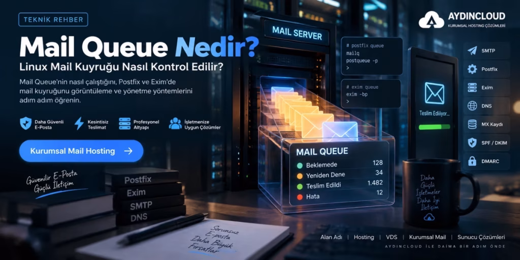 Mail Queue Nedir? Linux Mail Kuyruğu Nasıl Kontrol Edilir?