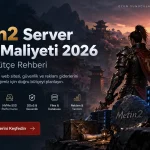 Metin2 server açma maliyeti 2026 ve sunucu bütçe planı