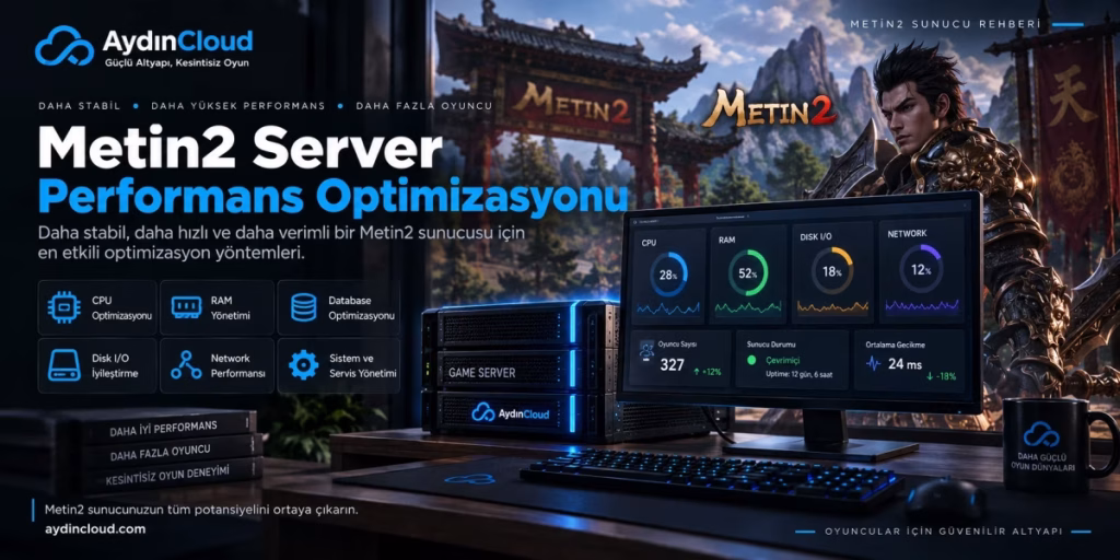 Metin2 Server Performans Optimizasyonu: 10 Yöntem